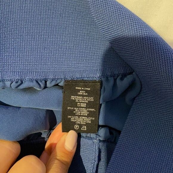 Theory blue joggers   - Picture 4 of 5